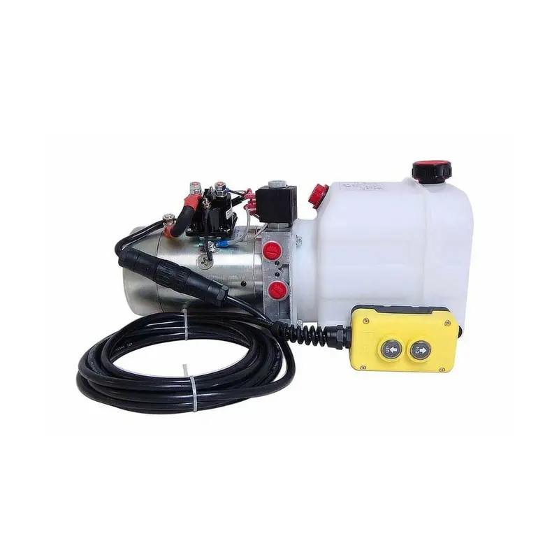 DC4442 3 Quart Double Acting 12V Hydraulic Pump for Dump Trailers DC4442 3 Quart Double Acting 12V Hydraulic Pump for Dump Trailers