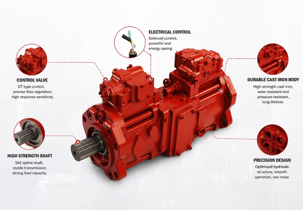 10 Signs of a Failing Excavator Hydraulic Pump