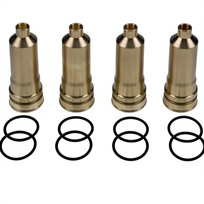 4 Injector Sleeves 8-97606661-0 for Isuzu Engine 4HK1 Hitachi Excavator ZX200-3 4 Injector Sleeves 8-97606661-0 for Isuzu Engine 4HK1 Hitachi Excavator ZX200-3