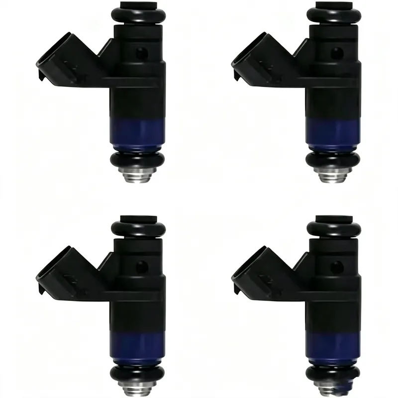 4 Pieces 036906031AB Fuel Injector for Seat Ibiza III Skoda Fabia III Skoda Fabia Volkswagen Polo 1.4 16V