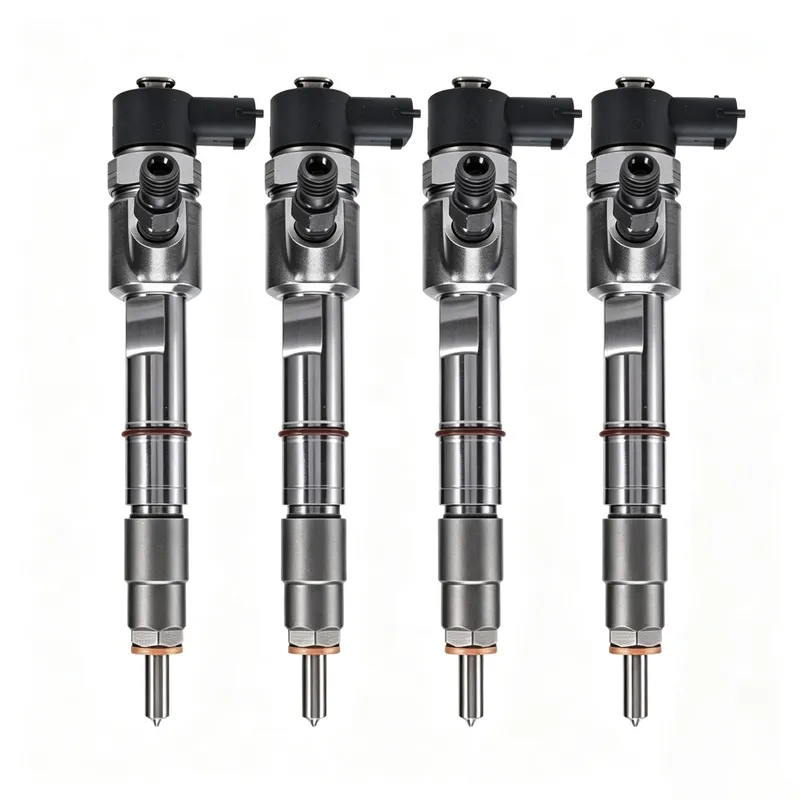 4 Pieces 0445110694 Fuel Injector for Isuzu Engine 4HK1 4JB1 Truck NPR NPR-HD
