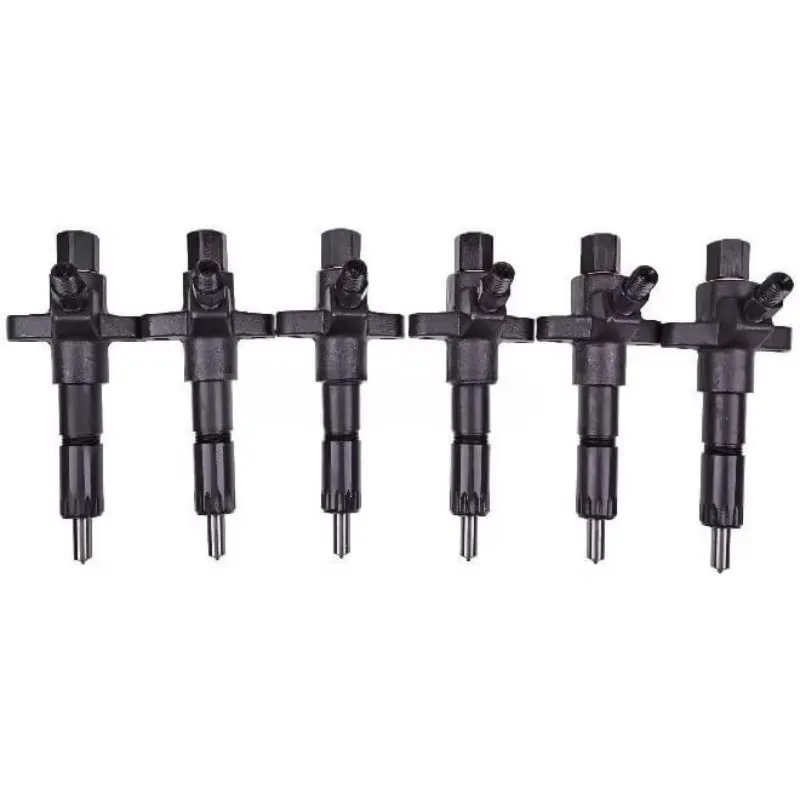 6 Pieces 1-05160524-0 1153004070 9430613104 Fuel Injector for Isuzu Engine 6BG1 Hitachi Excavator ZX230 ZX240H ZX250H-3G ZX270 ZX300W