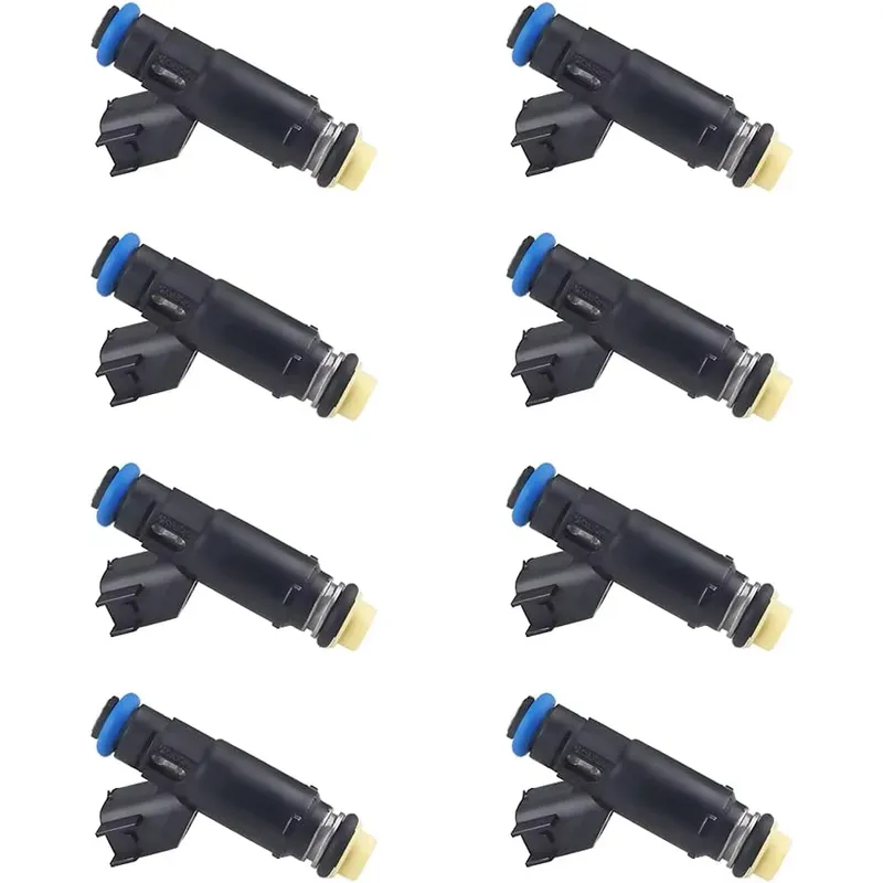 8 Pieces 12580426 Fuel Injector for GMC Vehicle 2007 Savana 2002-2007 Sierra 2002-2006 Yukon