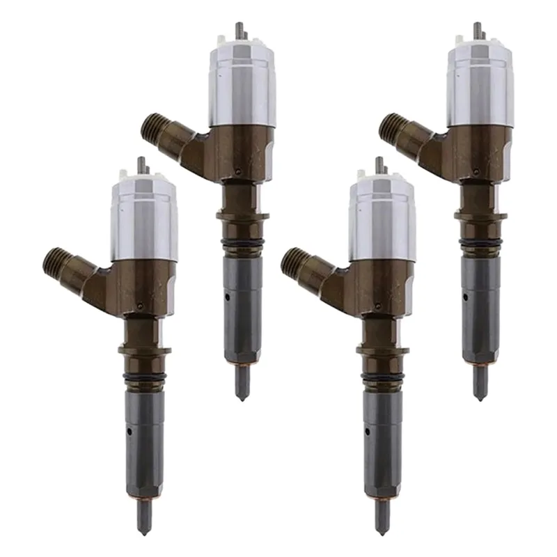 4 Pieces 6670926 Fuel Injector for Perkins Engine 1004-40T Bobcat Skid Steer Loader 963