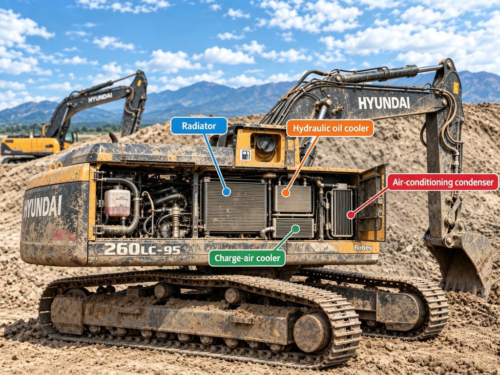 Hyundai R260LC Series Excavator Maintenance Guide