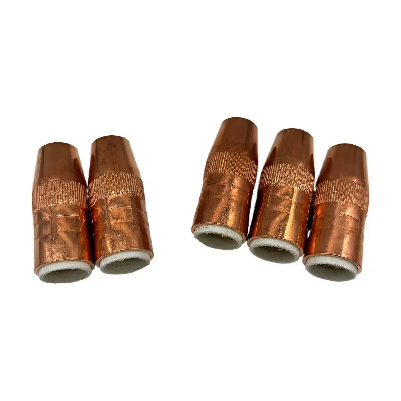 5 Pieces NS-1218B Copper Nozzle for Bernard MIG Welding Gun 5 Pieces NS-1218B Copper Nozzle for Bernard MIG Welding Gun