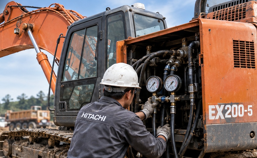 excavator hydraulic troubleshooting case studies