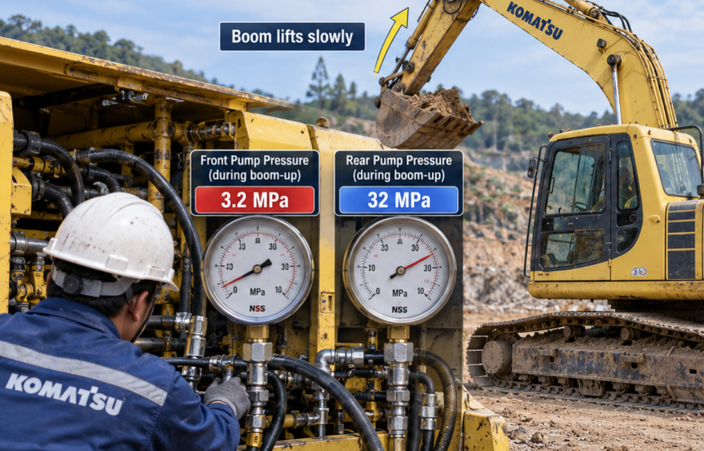 excavator hydraulic troubleshooting case studies