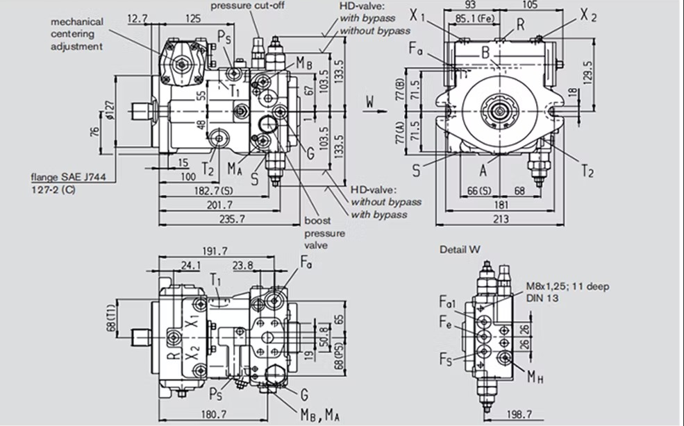 Rexroth A4VSO vs A4VG Hydraulic Pumps: Key Differences
