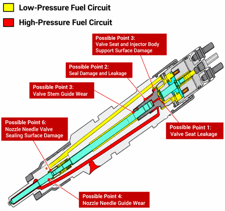 common fuel injector problems