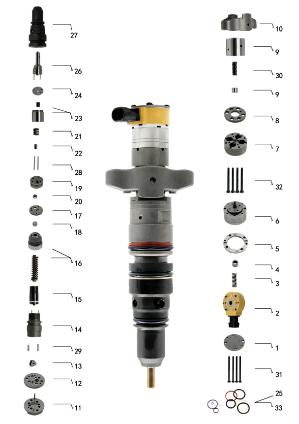 Caterpillar C7 Injector: Common Problems, Reliable Solutions and Applications Guide